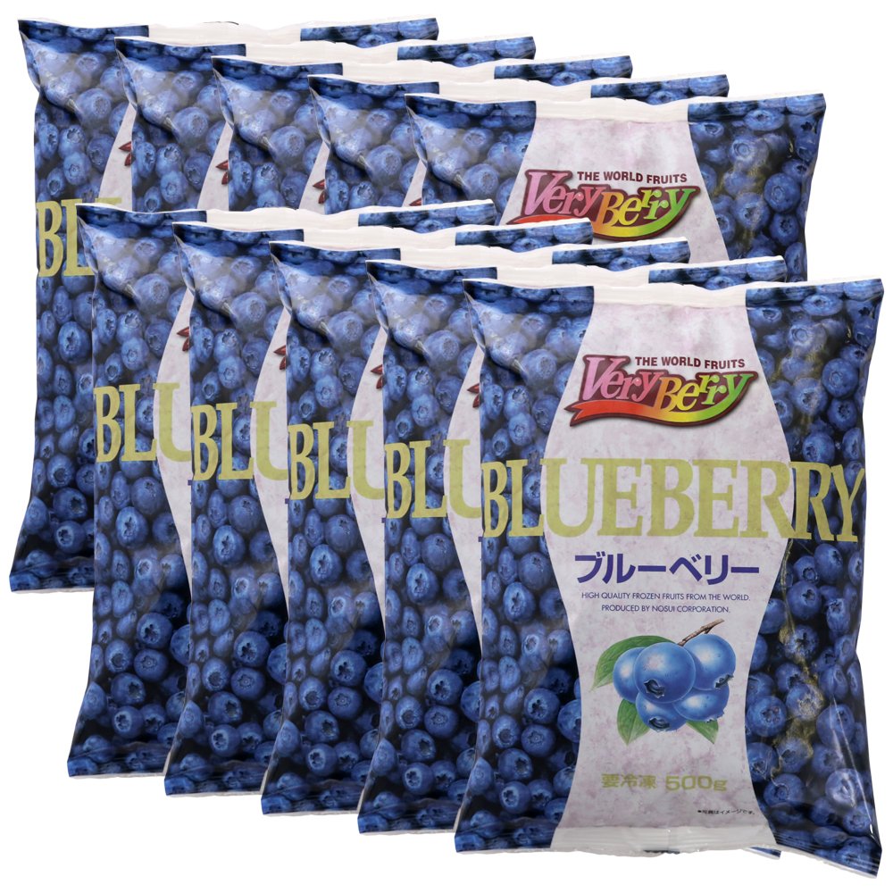 Amazon | 【冷凍】 業務用 フルーツ VeryBerry 冷凍 ブルーベリー 500g